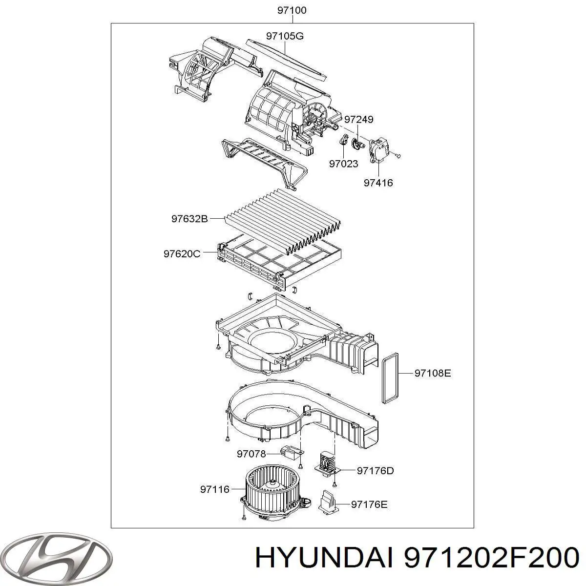  971202F200 Hyundai/Kia