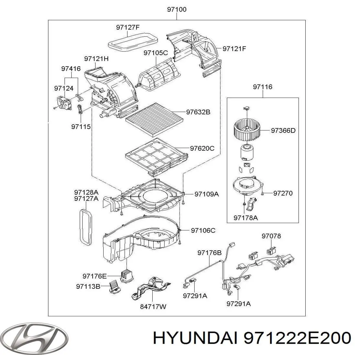 971222E200 Hyundai/Kia 