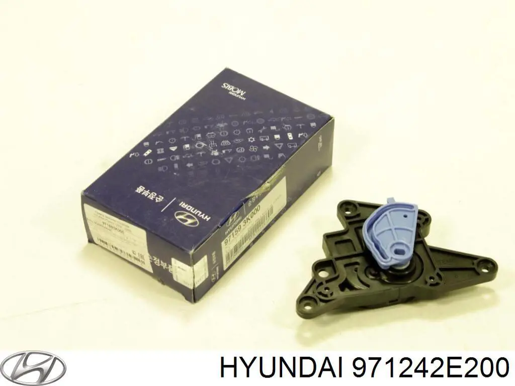 Мотор заслонки печки Hyundai/Kia 971242E200 цена, от 50.83 USD