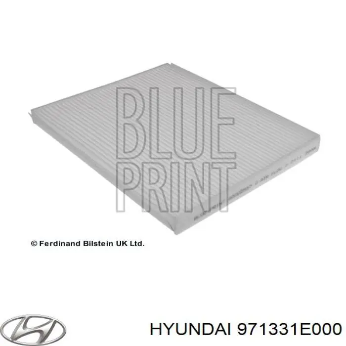 Фильтр воздушный отопителя Hyundai/Kia 971331E000 цена, от 3.00 USD