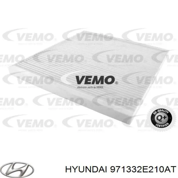 Фильтр воздушный отопителя Hyundai/Kia 971332E210AT цена, от 3.50 USD