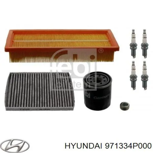 Воздушный фильтр салона Hyundai/Kia 971334P000