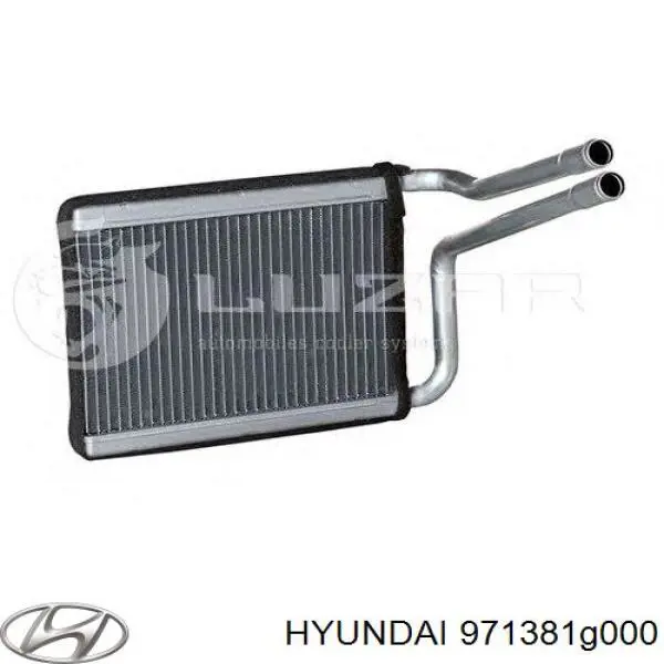 Радиатор печки (отопителя) Hyundai/Kia 971381G000