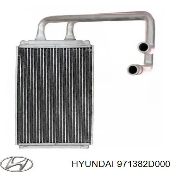 Radiador de calefacción 971382D000 Hyundai/Kia