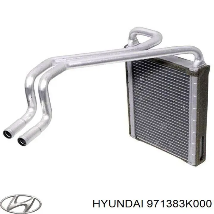 Радиатор печки (отопителя) Hyundai/Kia 971383K000