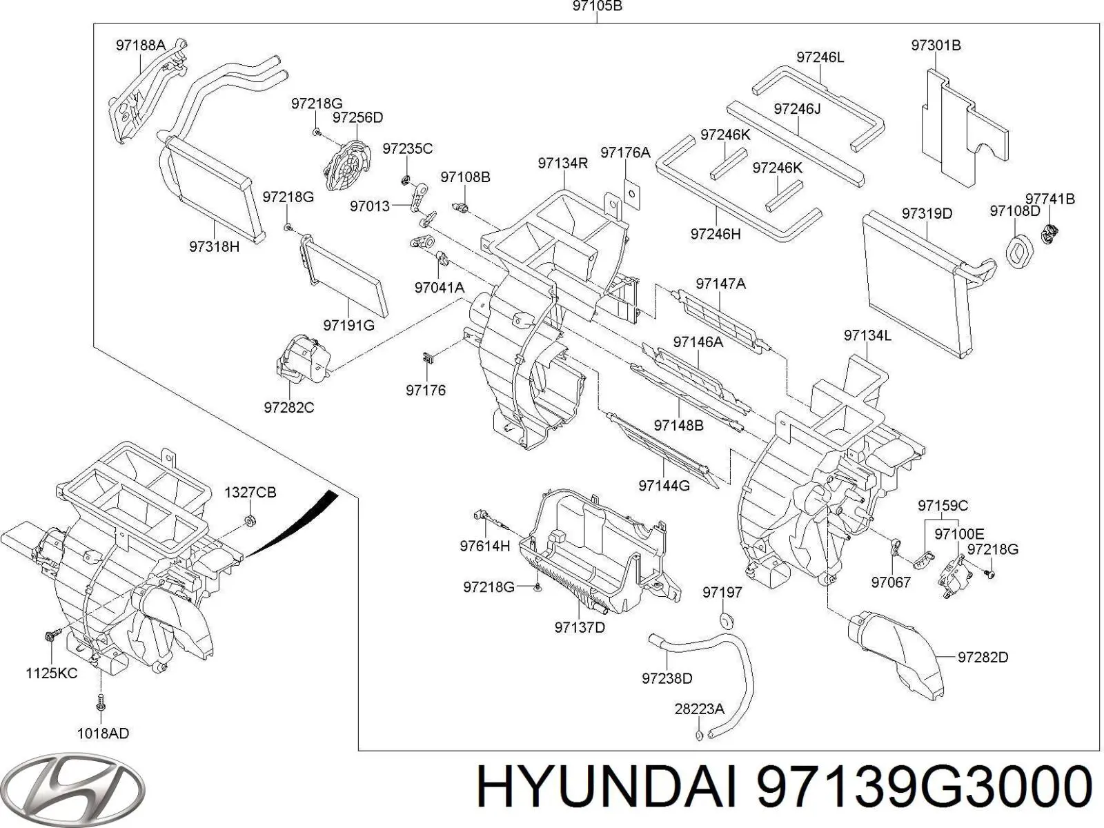  97139G3000 Hyundai/Kia