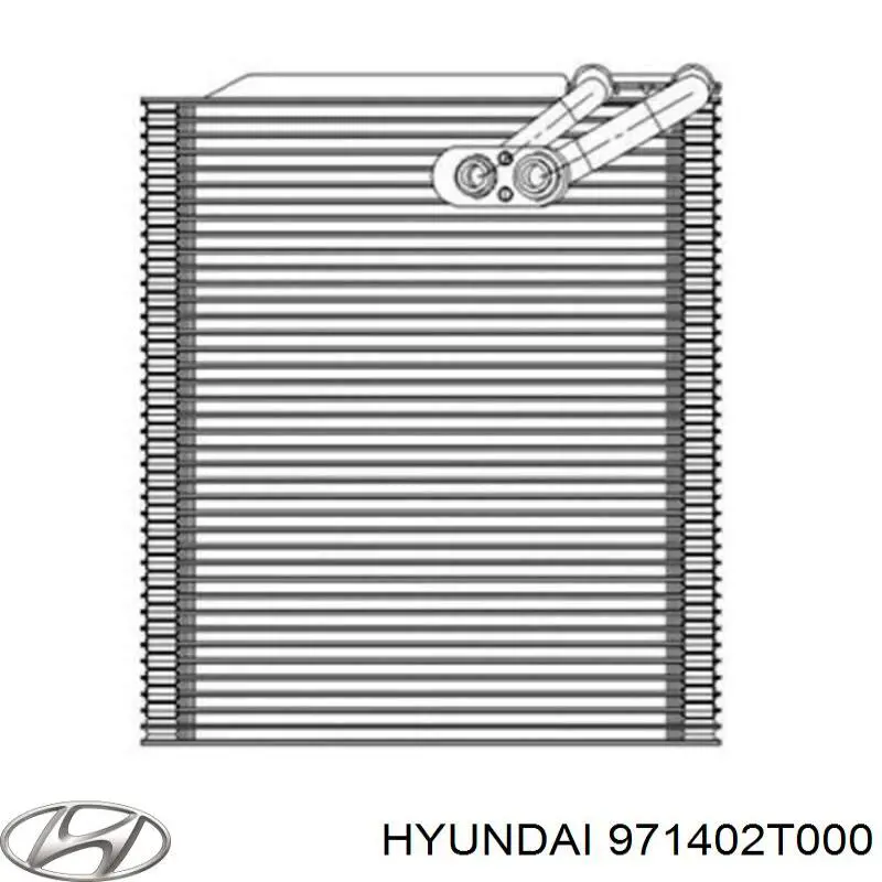 Испаритель кондиционера на Hyundai Azera HG