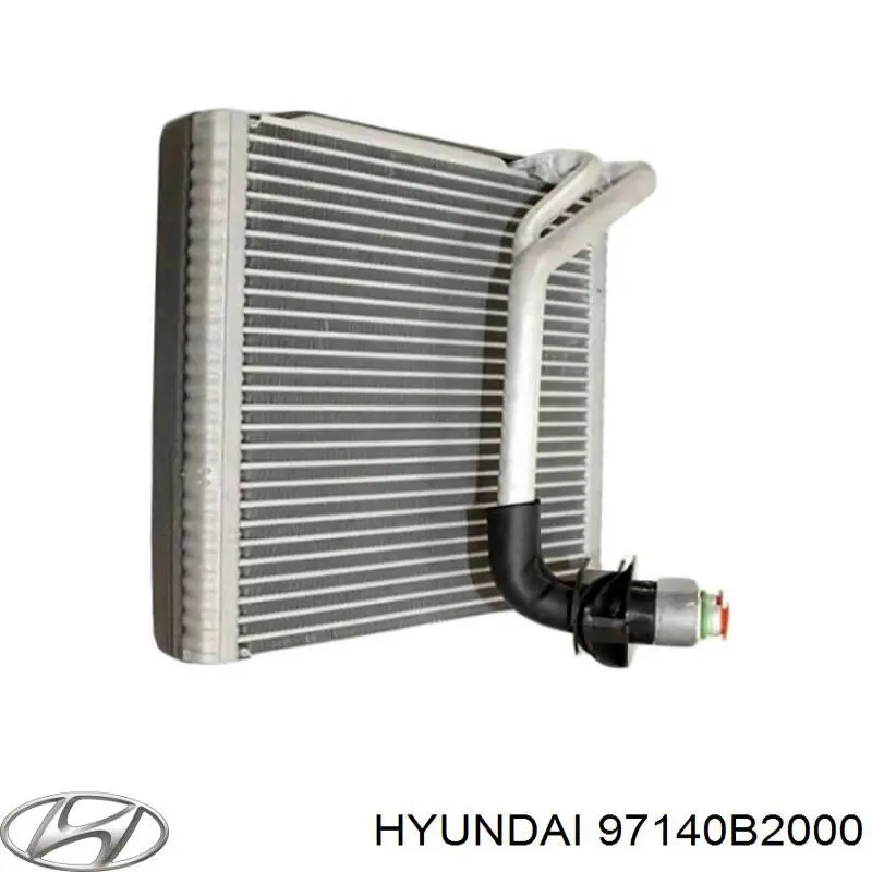 97140B2000 Hyundai/Kia Радиатор отопителя салона