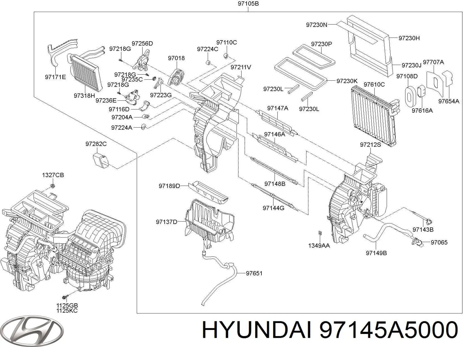  97145A5000 Hyundai/Kia