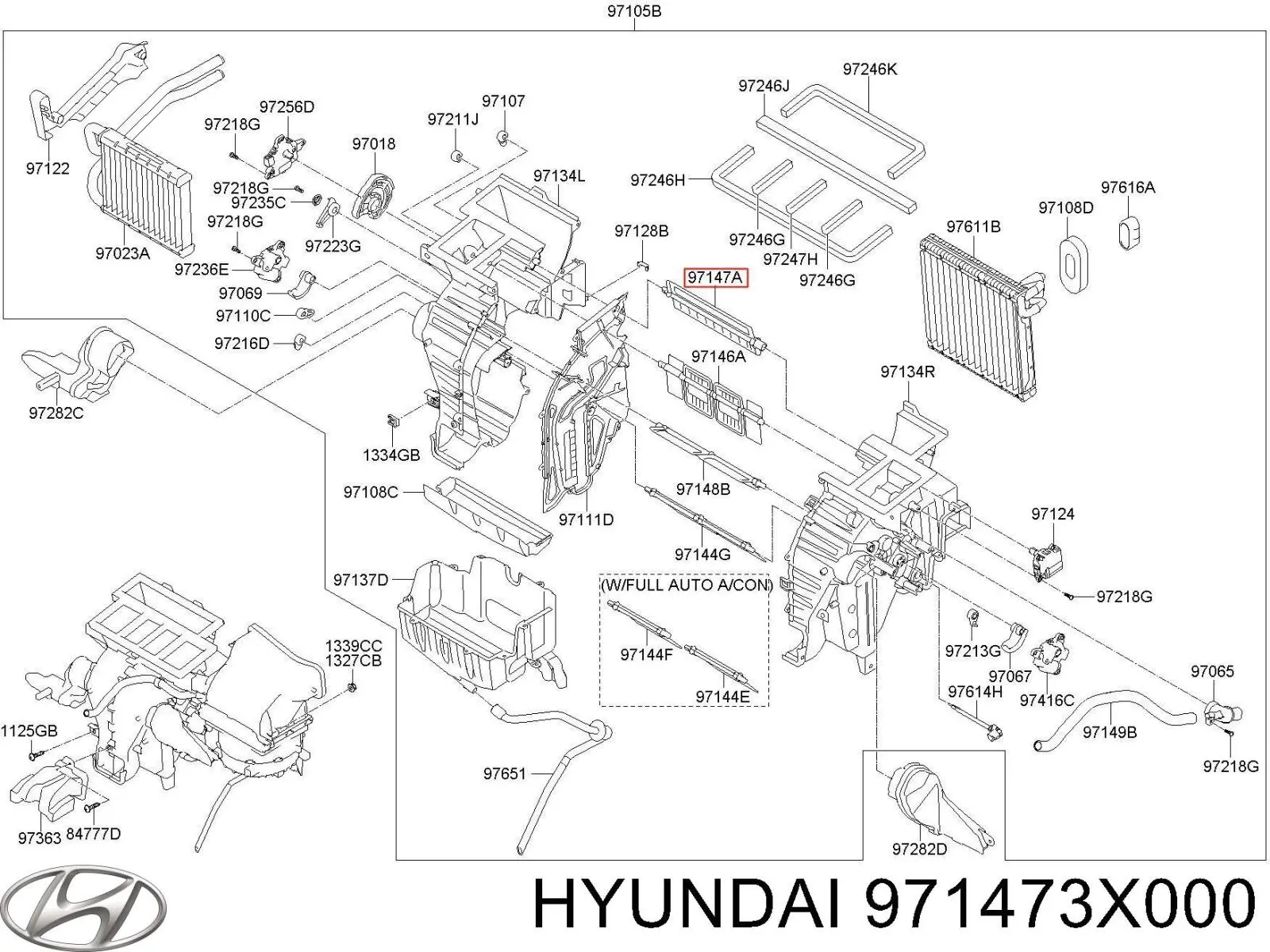  Hyundai/Kia 971473X000 цена, от 6.33 USD