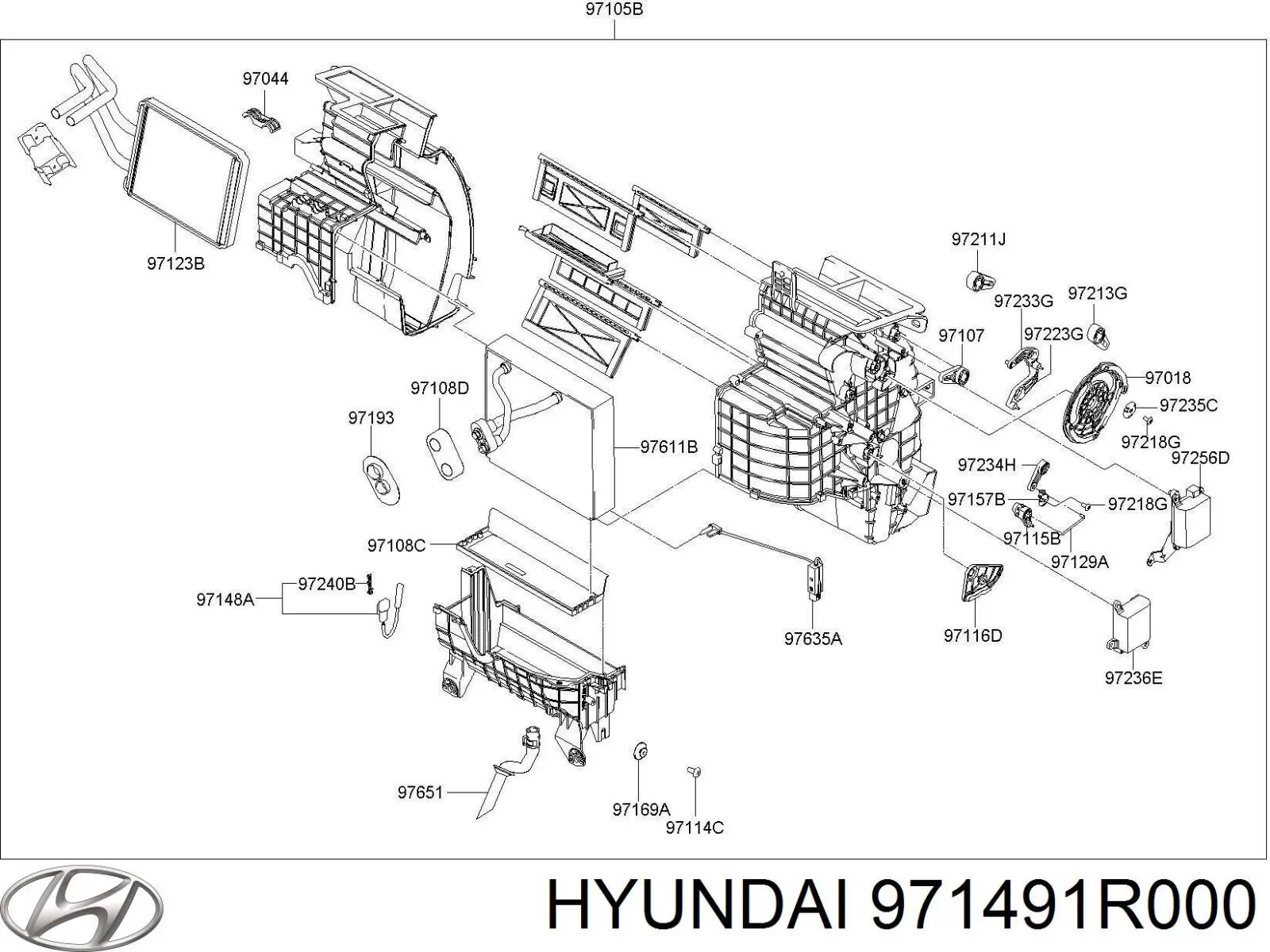  Hyundai/Kia 971491R000 цена, от 7.16 USD