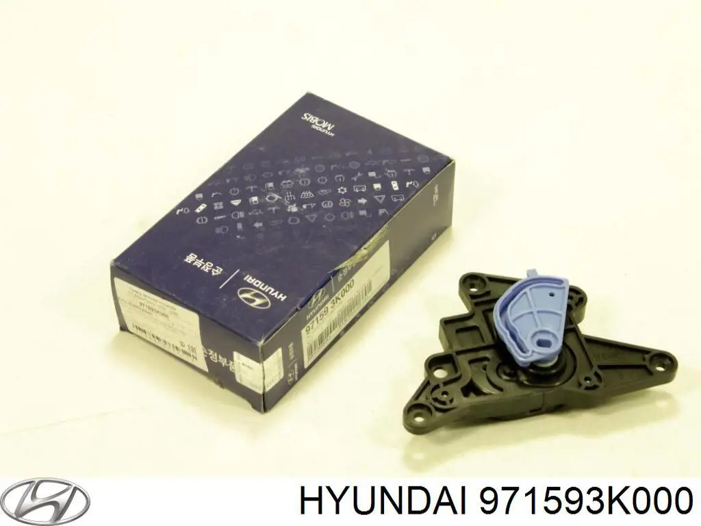 Привод заслонки печки Hyundai/Kia 971593K000
