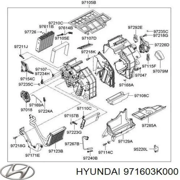 971603K000 Hyundai/Kia
