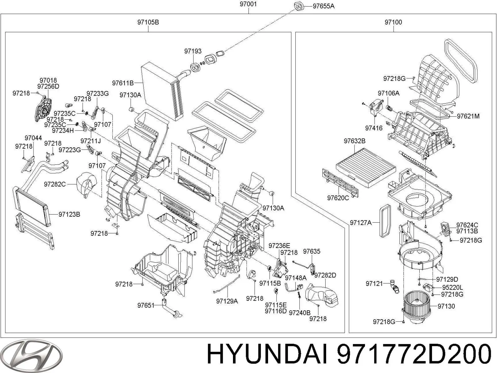  971772D200 Hyundai/Kia