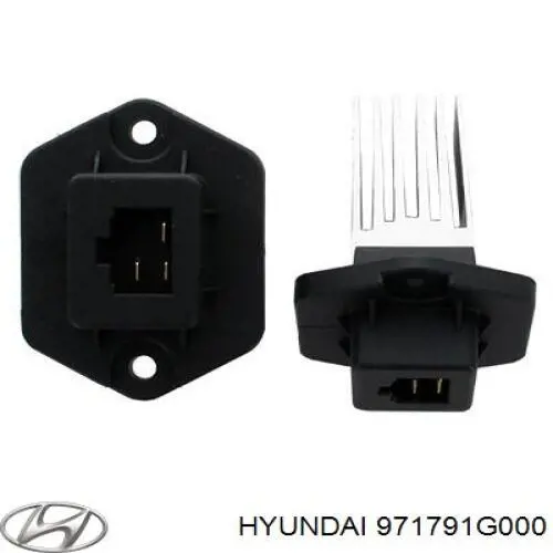 Резистор печки 971791G000 Hyundai/Kia