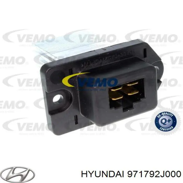 971792J000 Hyundai/Kia resistor (resistência de ventilador de forno (de aquecedor de salão))