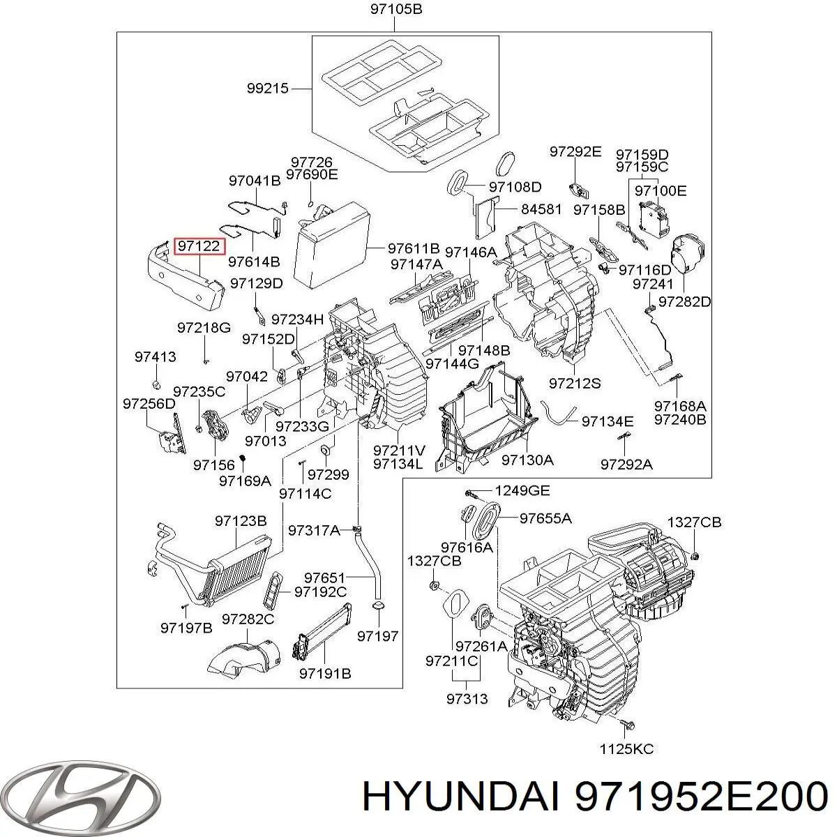  971952E200 Hyundai/Kia