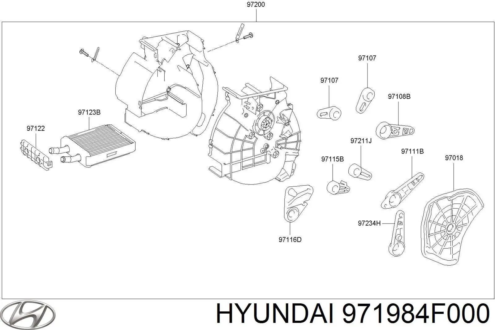  Hyundai/Kia 971984F000 цена, от 32.45 USD