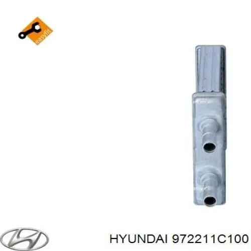 Радиатор печки 972211C100 Hyundai/Kia
