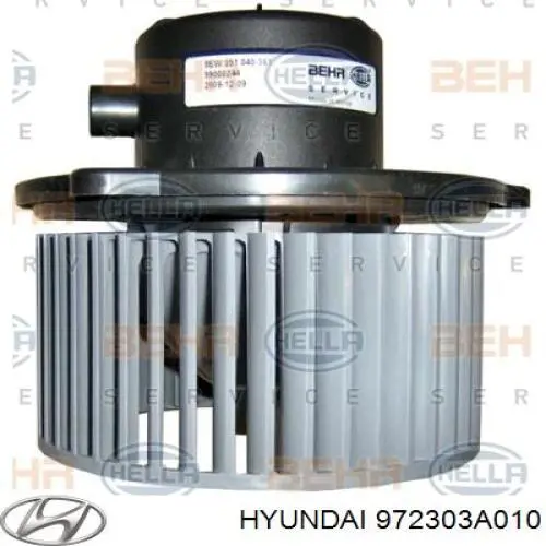 Motor de ventilador de forno (de aquecedor de salão) Hyundai/Kia 972303A010 preço, a partir de 86,80 USD