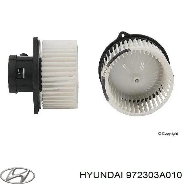 Motor de ventilador de forno (de aquecedor de salão) 972303A010 Hyundai/Kia
