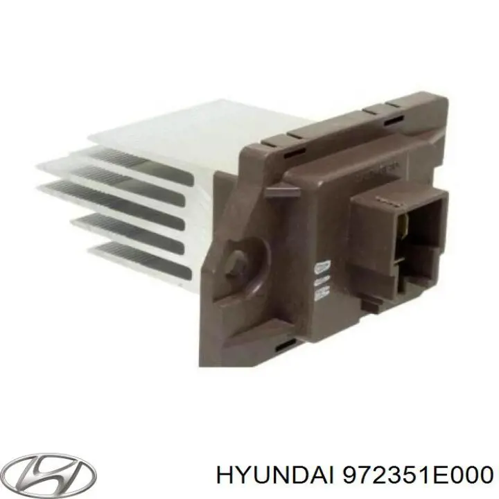 972351E000 Hyundai/Kia резистор (сопротивление вентилятора печки (отопителя салона))