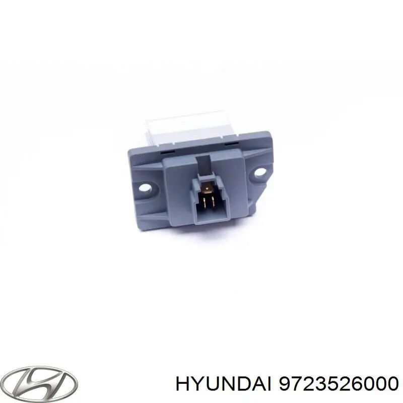 9723526000 Hyundai/Kia резистор (сопротивление вентилятора печки (отопителя салона))