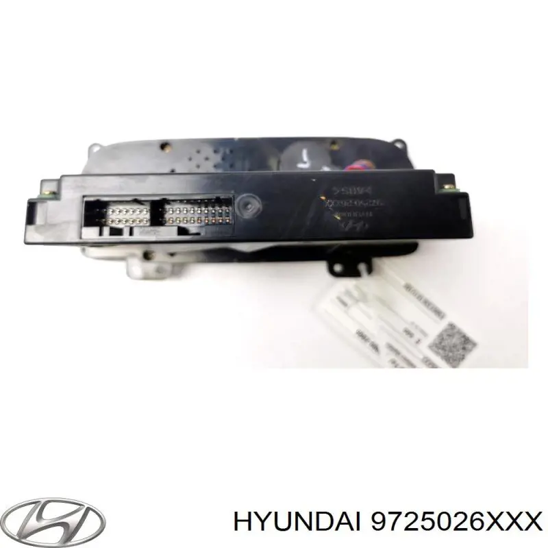 Блок управления режимами отопления/кондиционирования на Hyundai Santa Fe I 