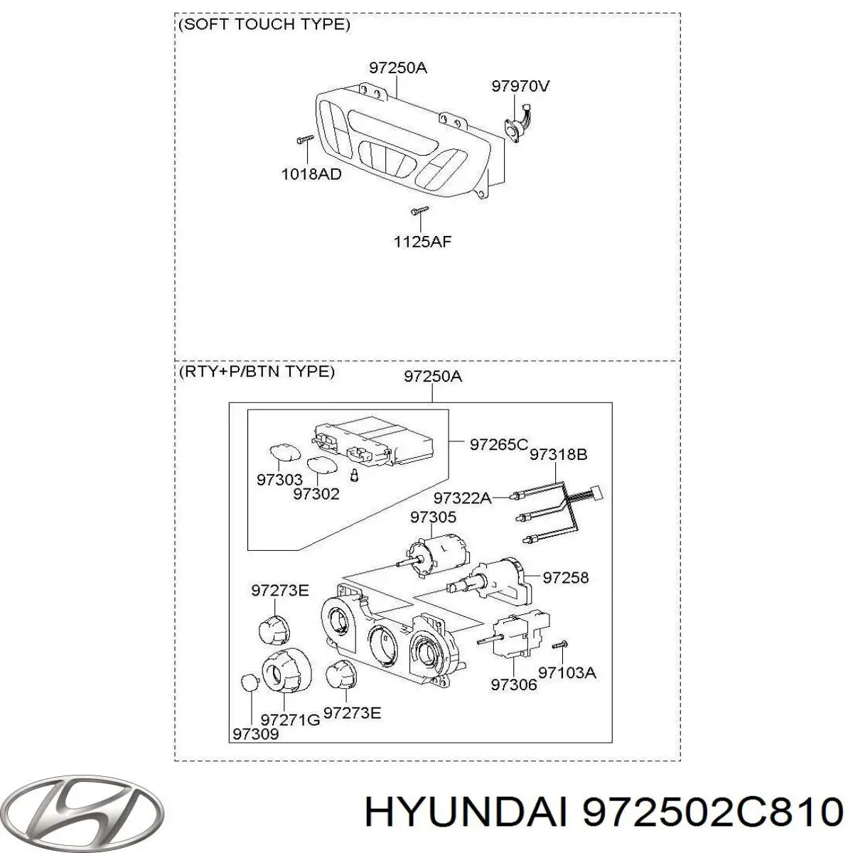 972502C810 Hyundai/Kia 