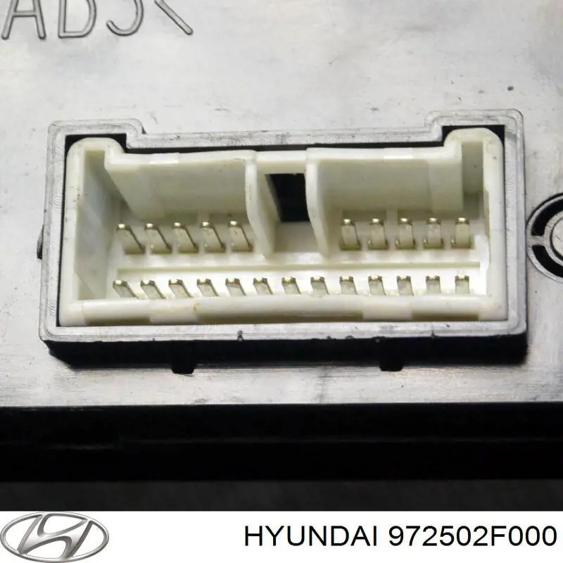 Блок управления режимов отопления Hyundai/Kia 972502F000