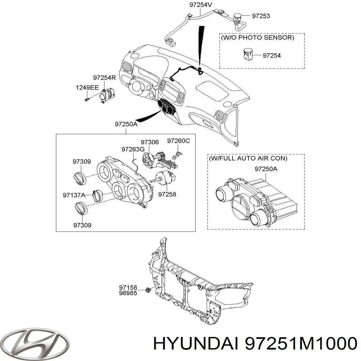 97251M1000 Hyundai/Kia 