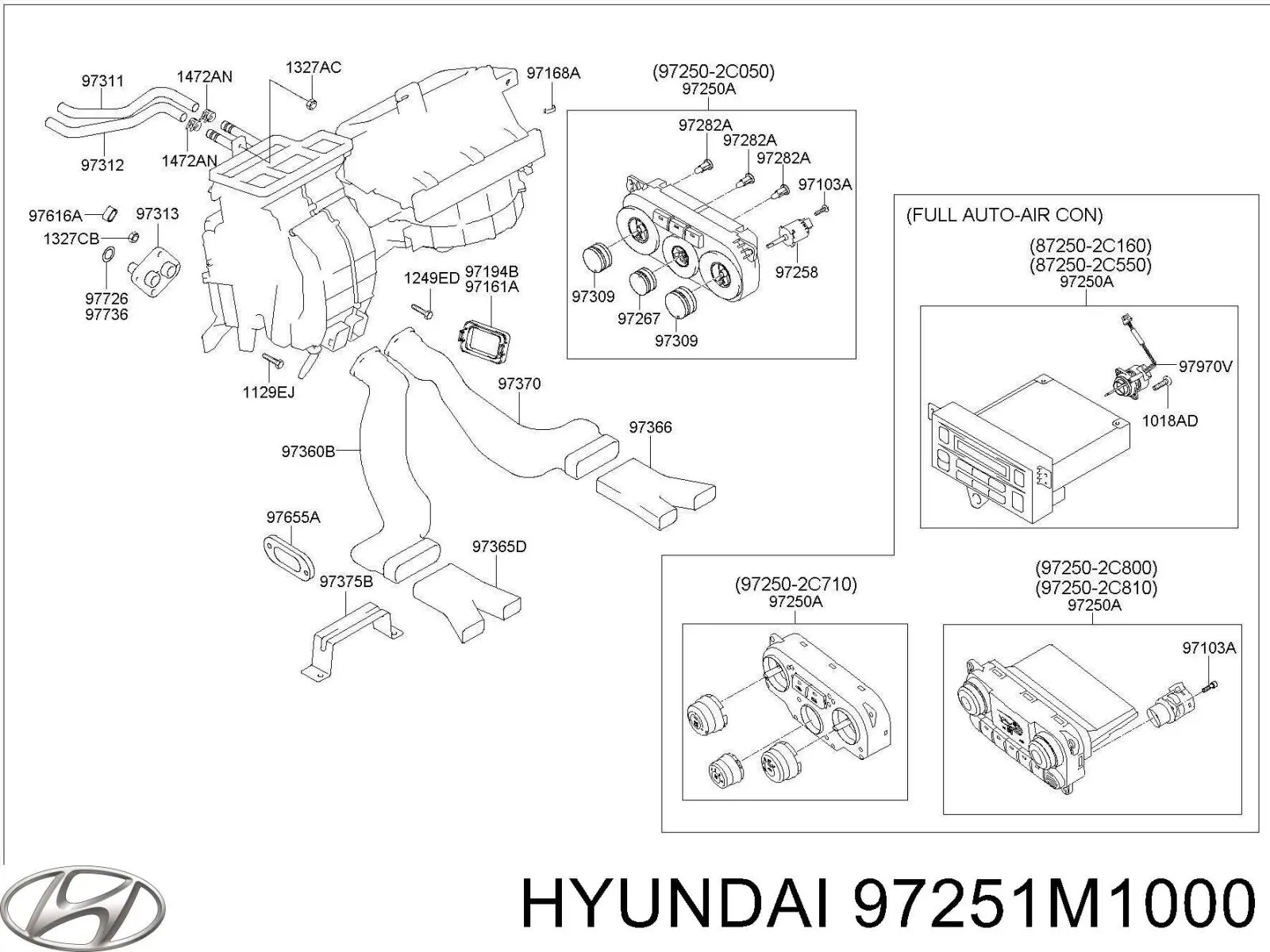  Hyundai/Kia 97251M1000 цена, от 5.00 USD