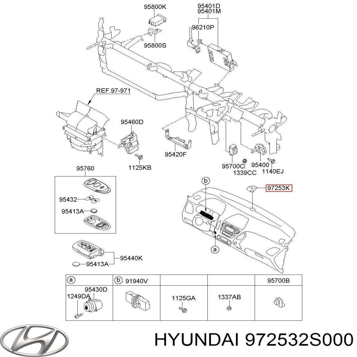 972532S000 Hyundai/Kia 