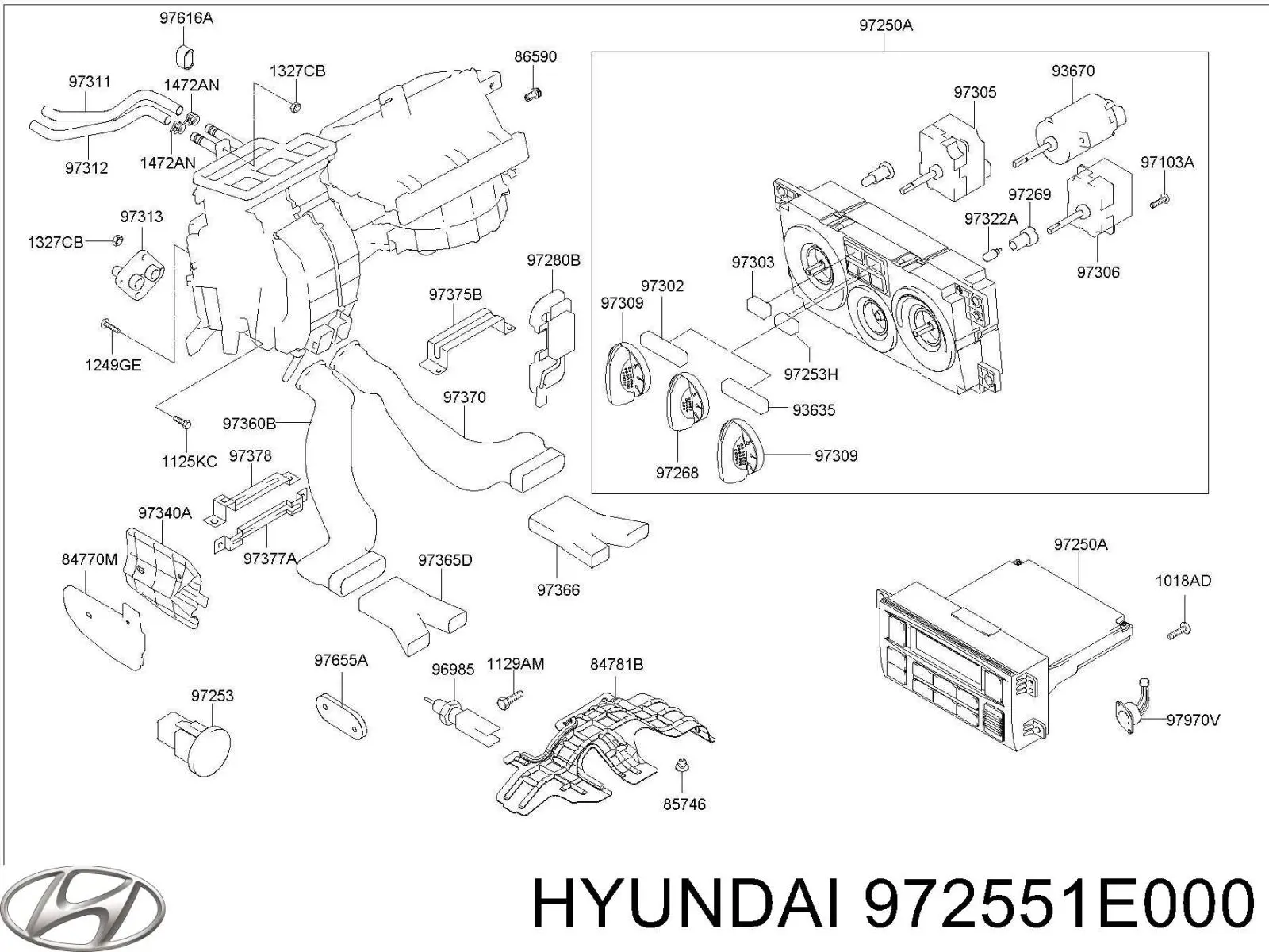 Регулятор вентилятора отопителя Hyundai Accent III седан (MC) (2005 - 2012) цена, от 18.59 USD