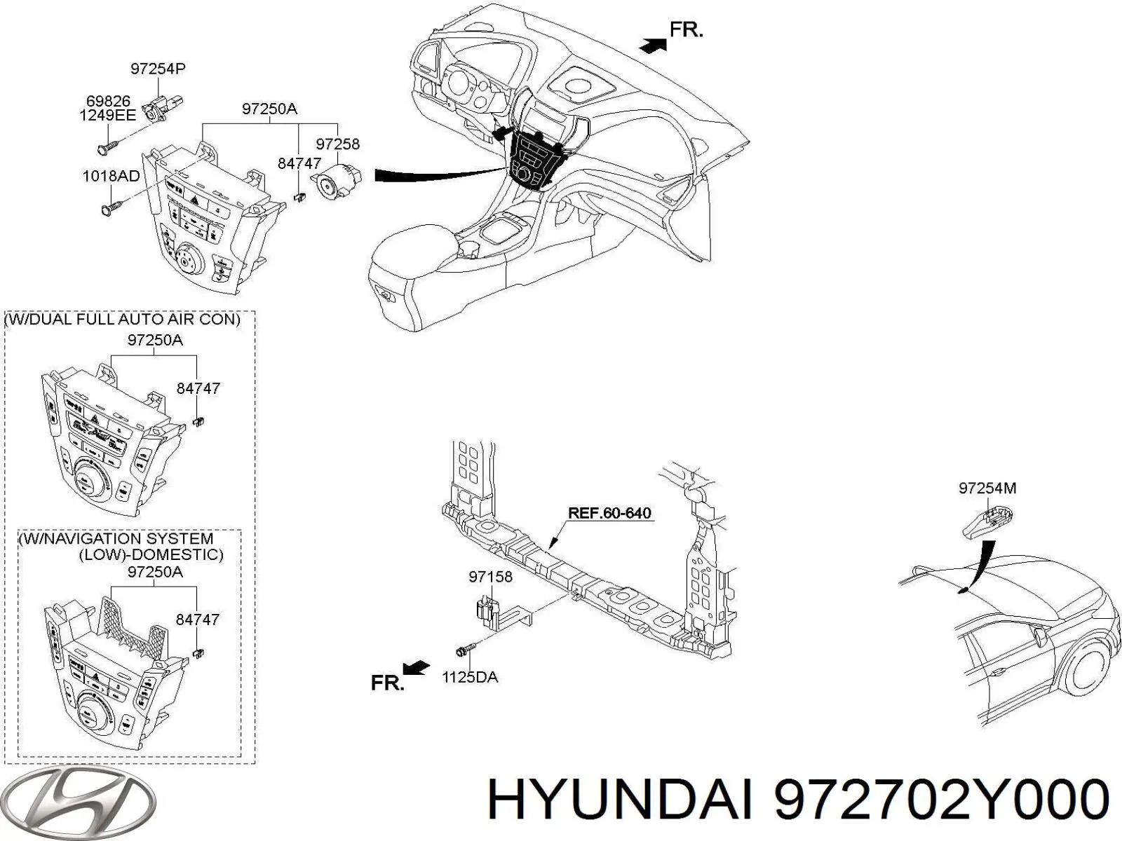 972702Y000 Hyundai/Kia 