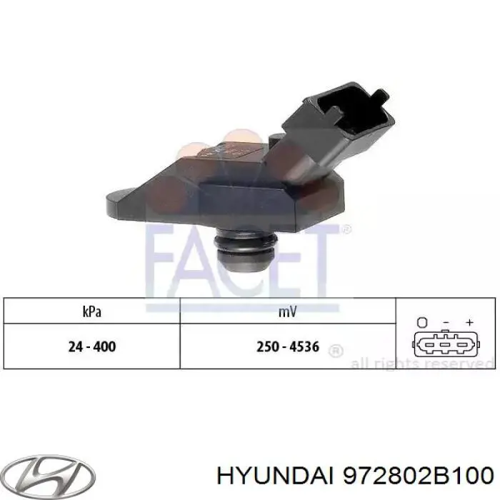Купить 972802B100 Hyundai/Kia 