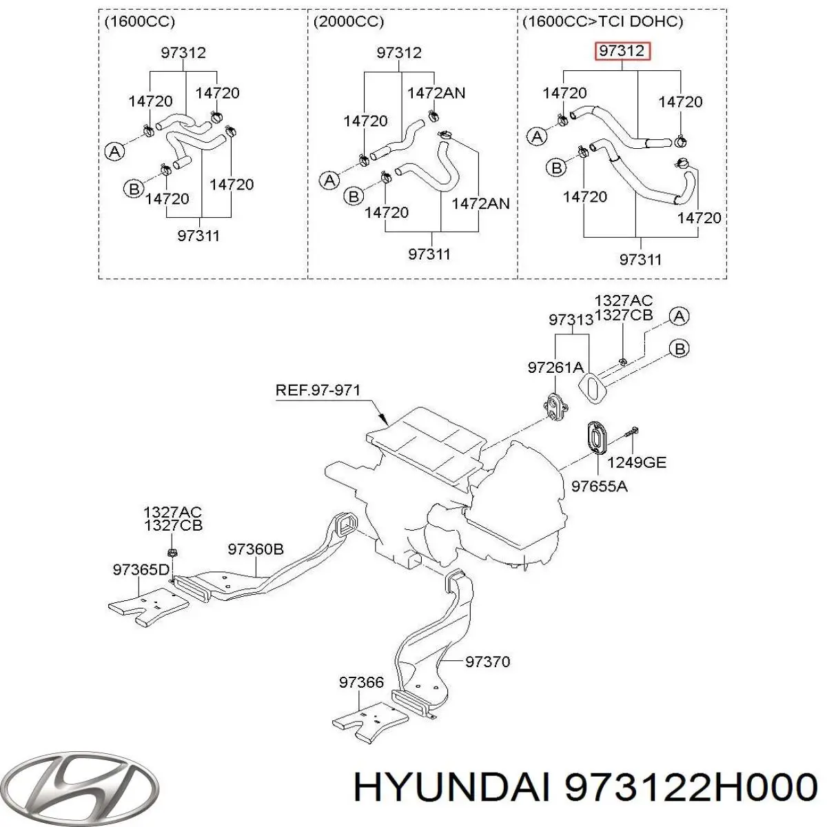 Купить 973122H000 Hyundai/Kia 