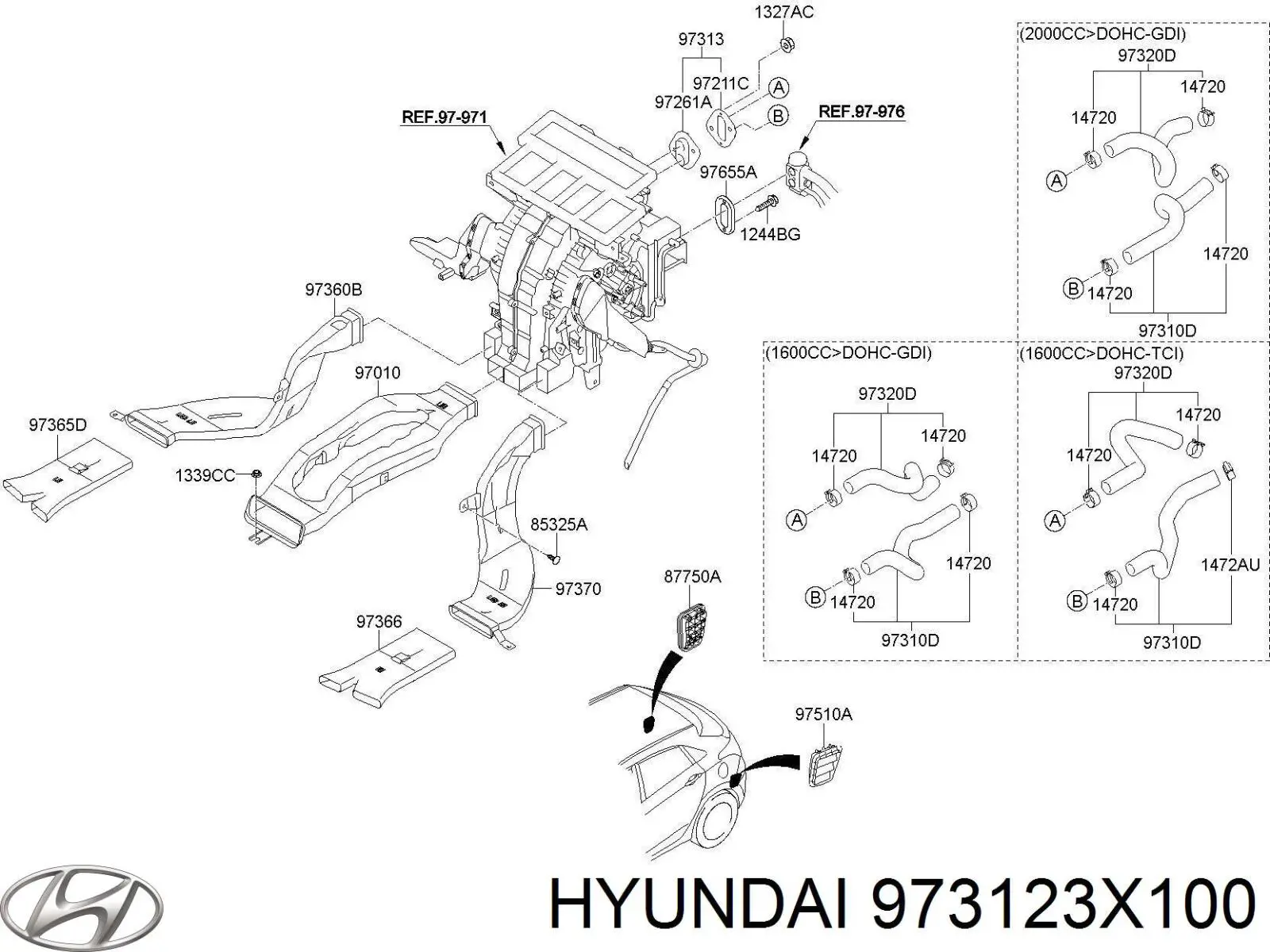 973123X100 Hyundai/Kia 