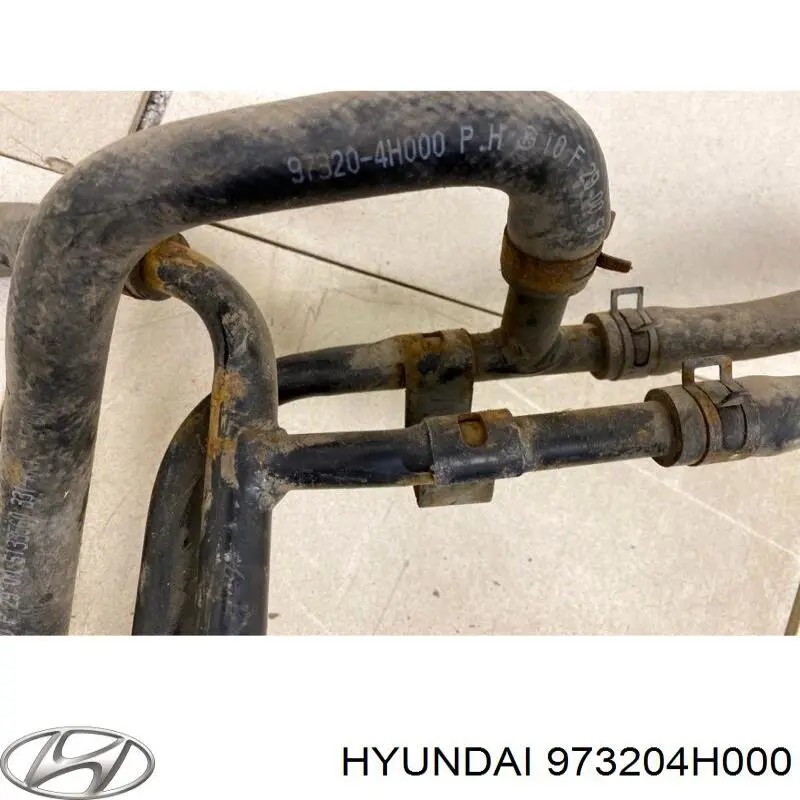 Шланг радиатора печки обратка Hyundai/Kia 973204H000 цена, от 9.11 USD