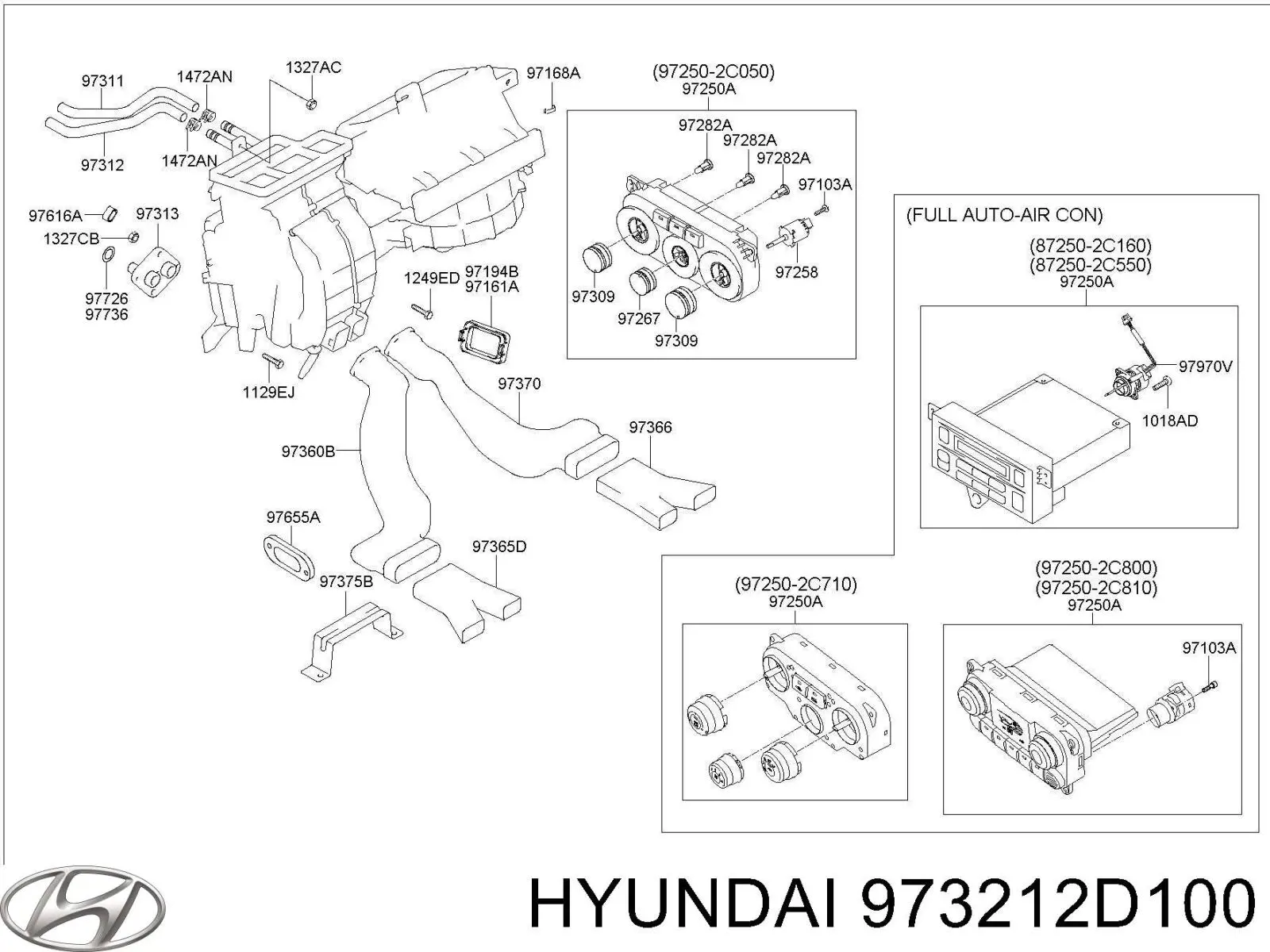  973212D100 Hyundai/Kia