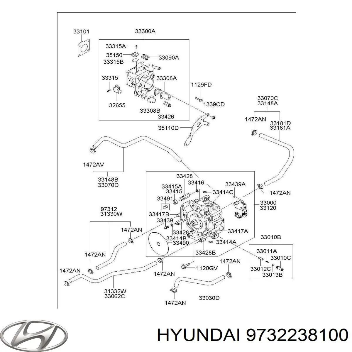 9732238100 Hyundai/Kia 