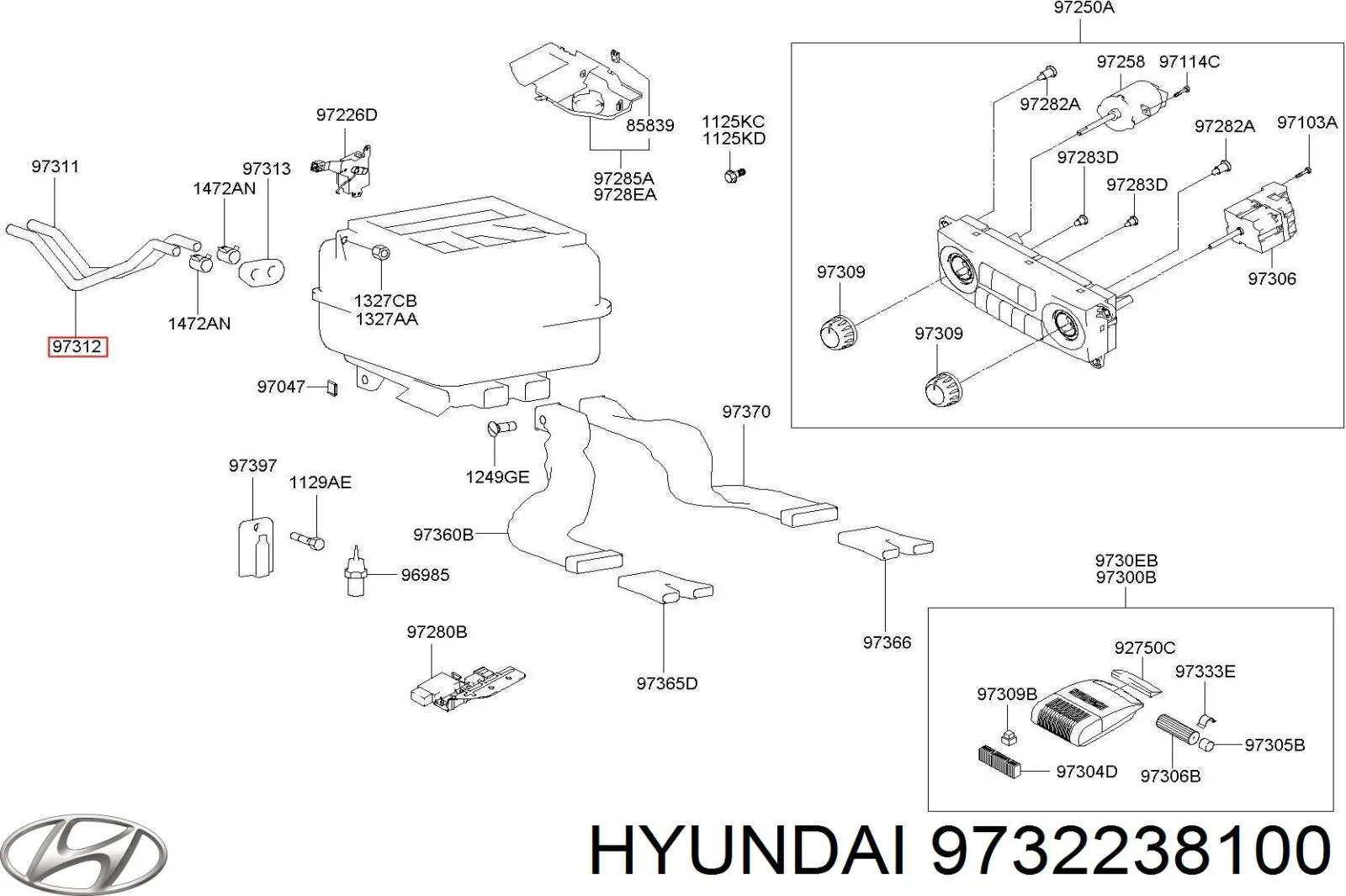  Hyundai/Kia 9732238100 цена, от 7.13 USD