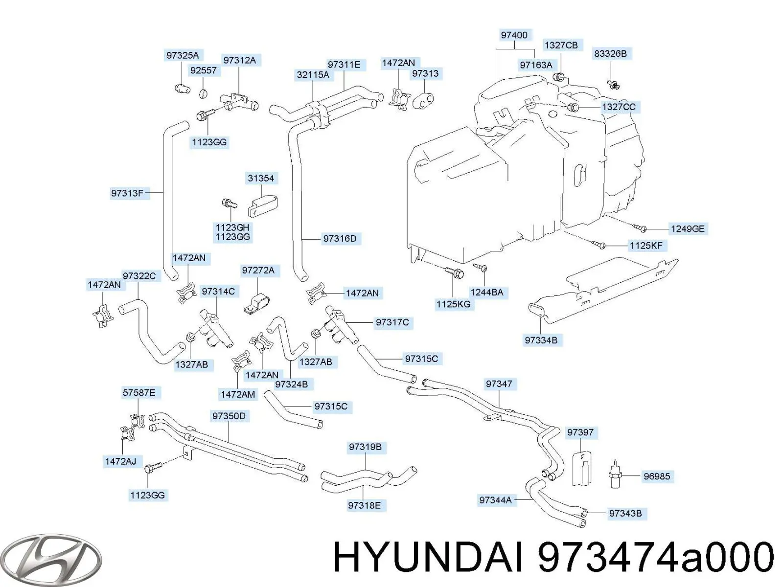 973474A000 Hyundai/Kia 