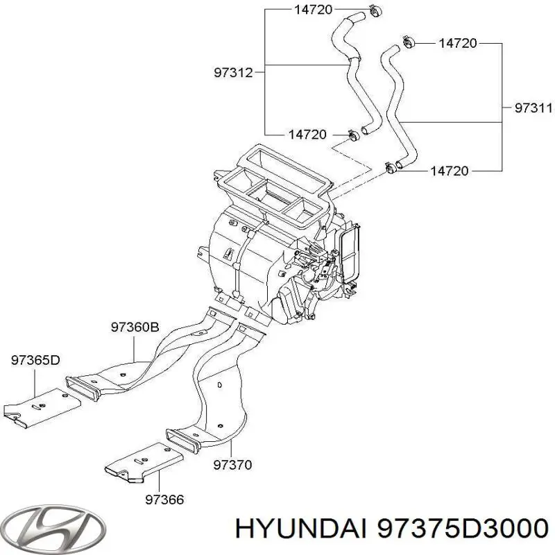  97375D3000 Hyundai/Kia