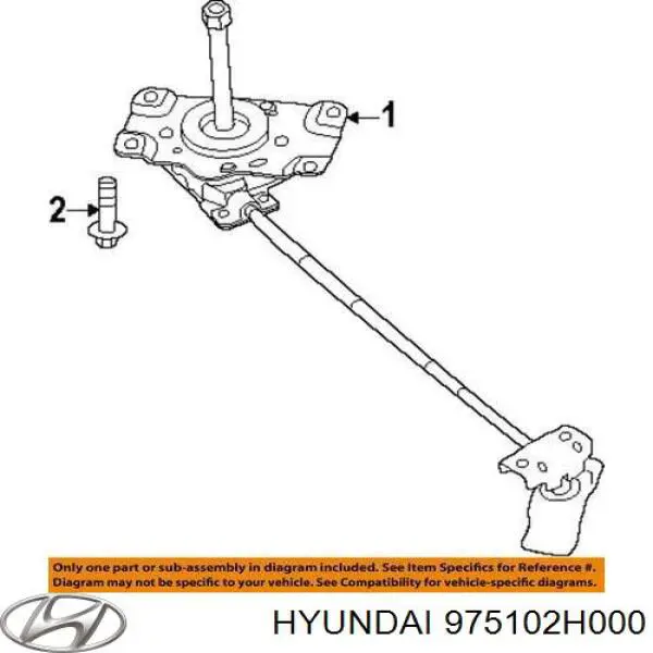  975102H000 Hyundai/Kia