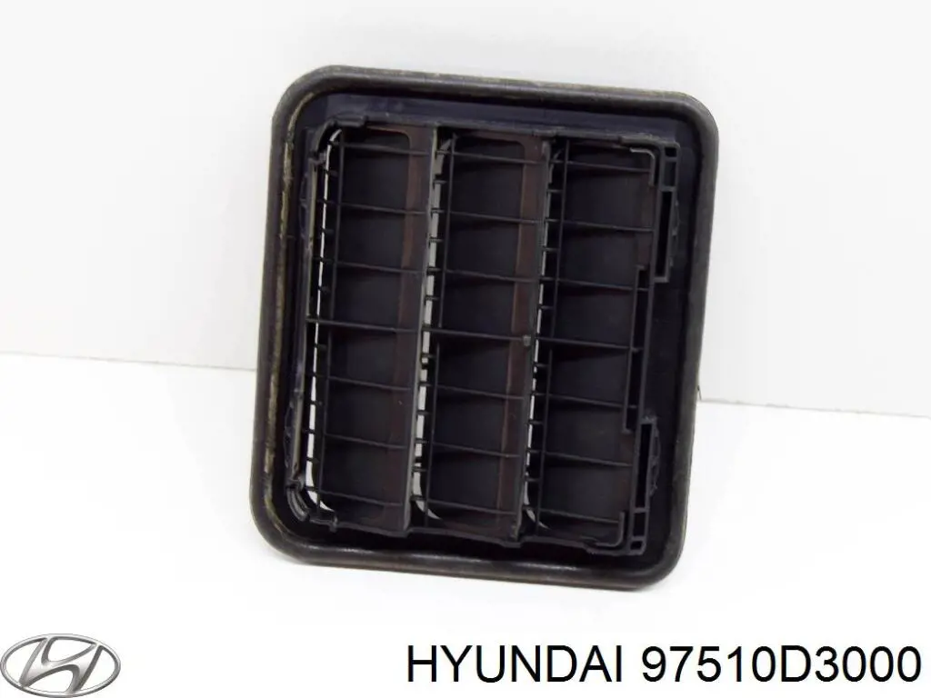 Решетка задняя вентиляции салона, правая Hyundai/Kia 97510D3000