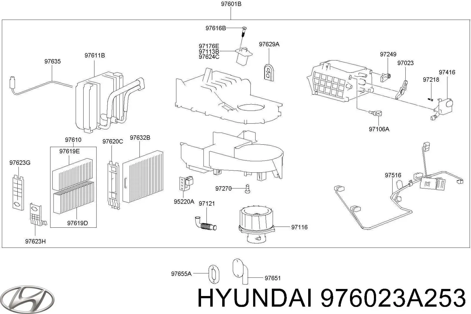 976023A253 Hyundai/Kia 