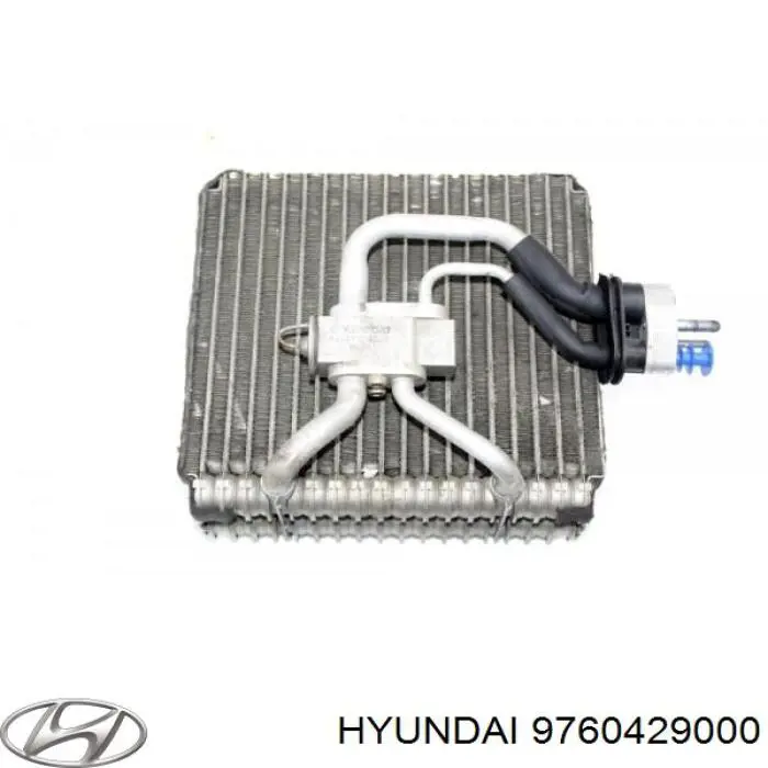 Испаритель кондиционера на Hyundai Lantra II 