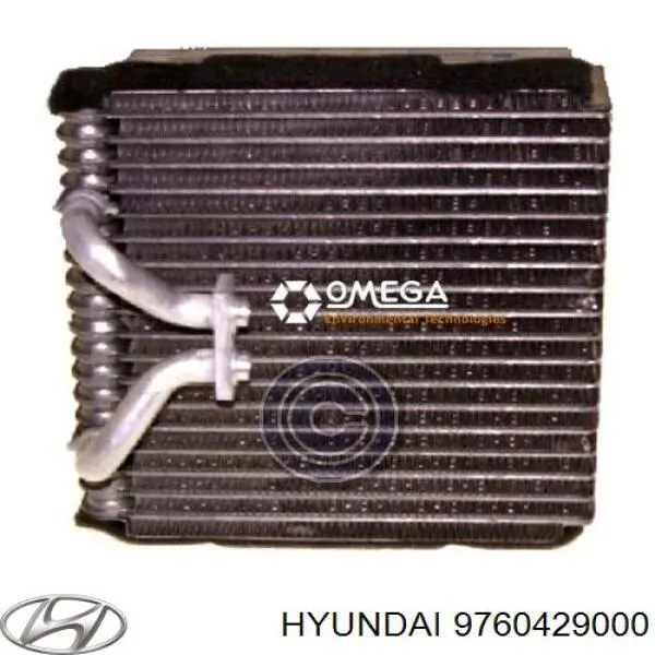 Радиатор испарителя кондиционера Hyundai Coupe I купе (RD) (1996 - 2002) цена, от 29.15 USD