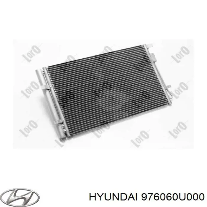 976060U000 Hyundai/Kia радиатор кондиционера